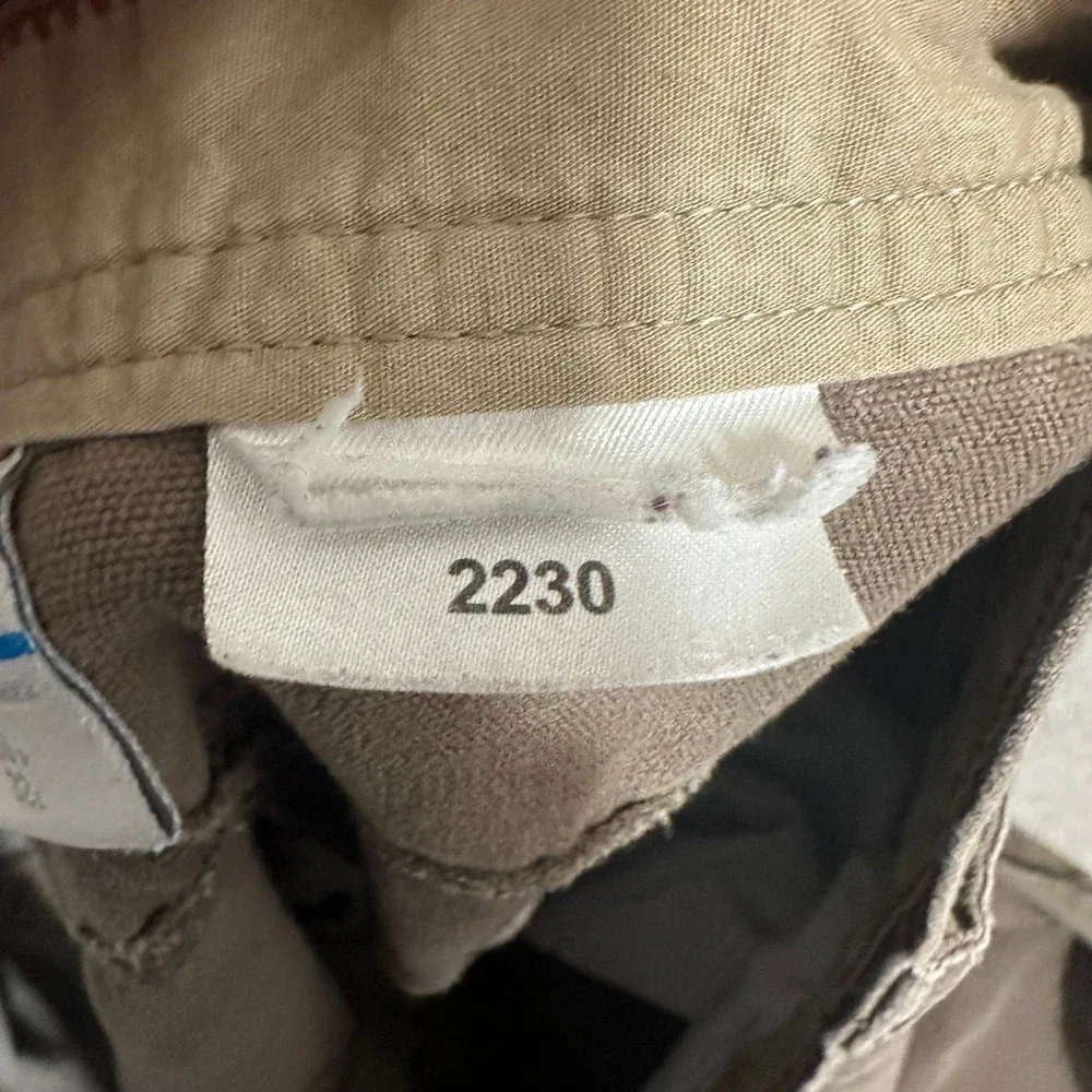 Columbia Brown Canvas Utility Work‎ Pants Straight Leg Mens Size W38 X L31